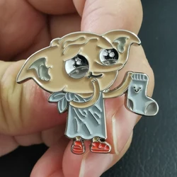 Sock elf brooch