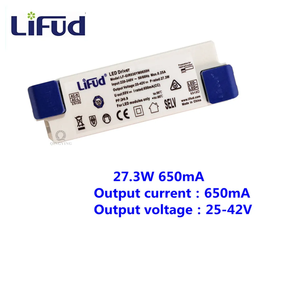 LiFud LED driver LF-GIRxxxYM LF-GIRxxxYS series LED transformer Input 220V-240V output 350mA 600mA 900mA 1200mA 1400mA 1500mA