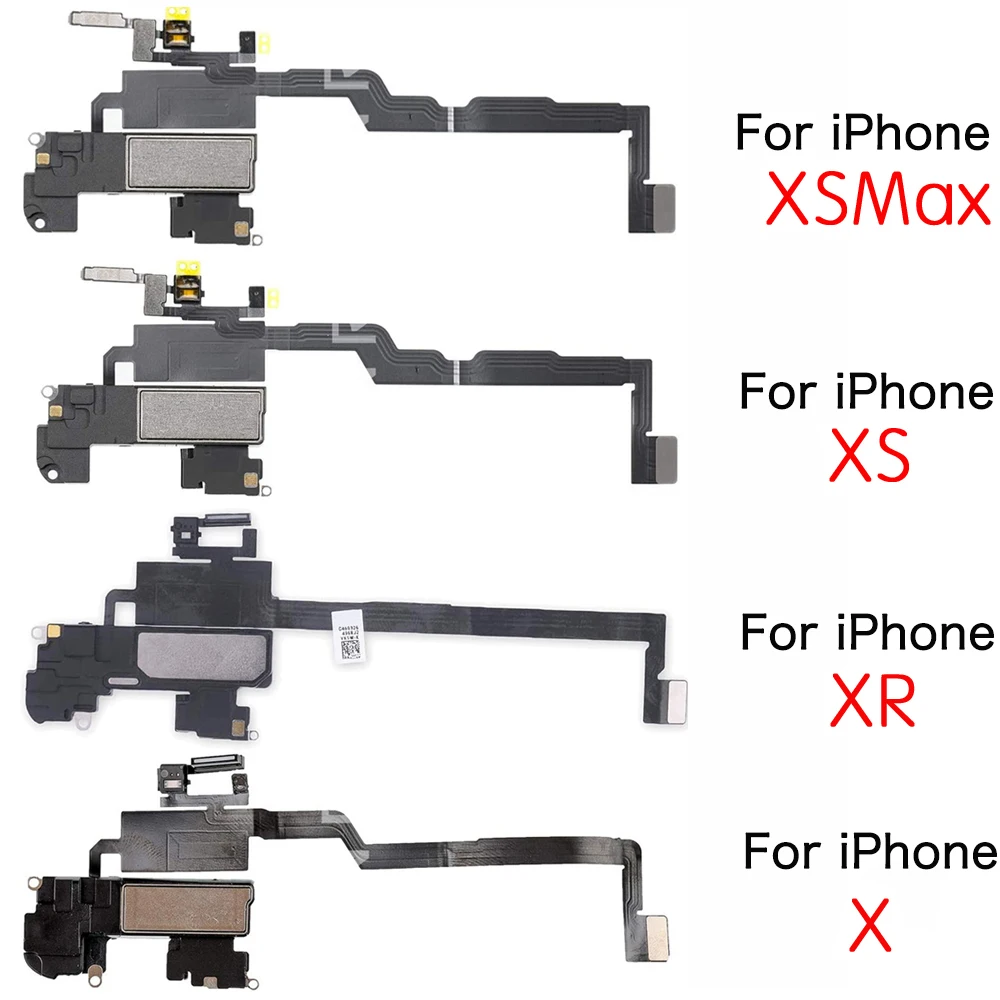 Ear Speaker Module and Face ID Sensor Proximity Light Flex Cable Assembly Replacement For iPhone X XR XS Max