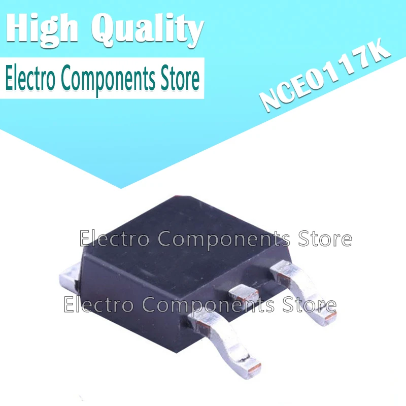 10PCS/Lot NCE0117K SMD TO252-2 N-channel MOS Field Effect Transistor N Channel Electronic Component Integrated Circuit  MOS FET