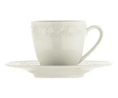 DOLBOVIKütahya Porcelain Silvia 12 Piece Tea Set Cream mug кружка coffee cup cup اكواب قهوه tazas