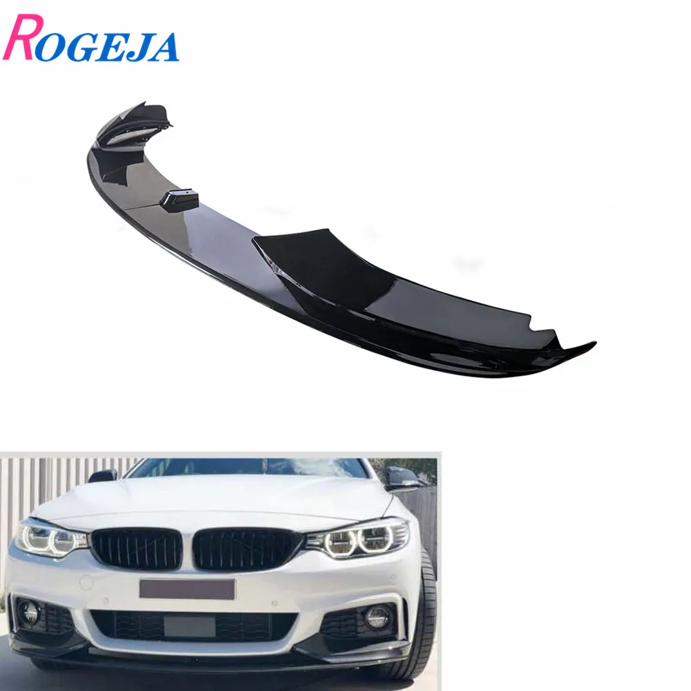 

Front Bumper Lip For BMW 4 Series F32 F33 F36 M-SPORT M-TECH 2014-2020 Deflector Lips Splitter Diffuser Body Kit Spoiler