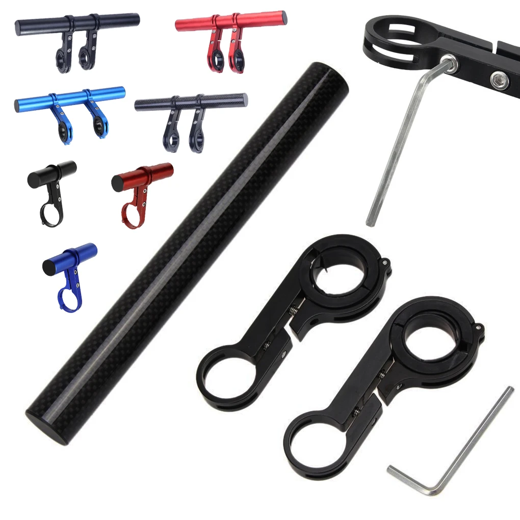 Multifunction Handlebar Extension Holder Bike Handlebar Extender Bracket Extension Alloy Holder Mount Bicycle Accessories