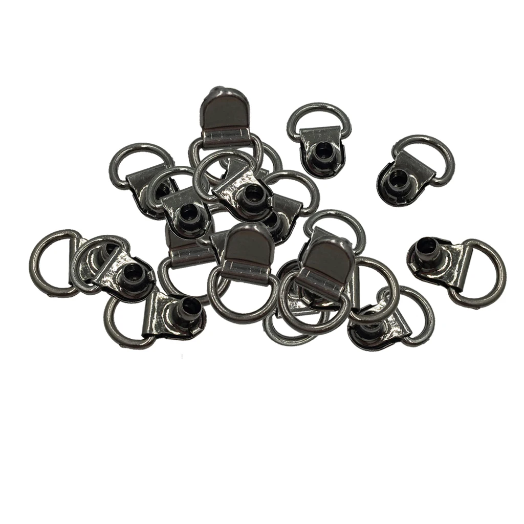 20 Pcs Boot Haken Kant Fittings Met Klinknagels Voor Reparatie/Camp/Wandeling Accessoires