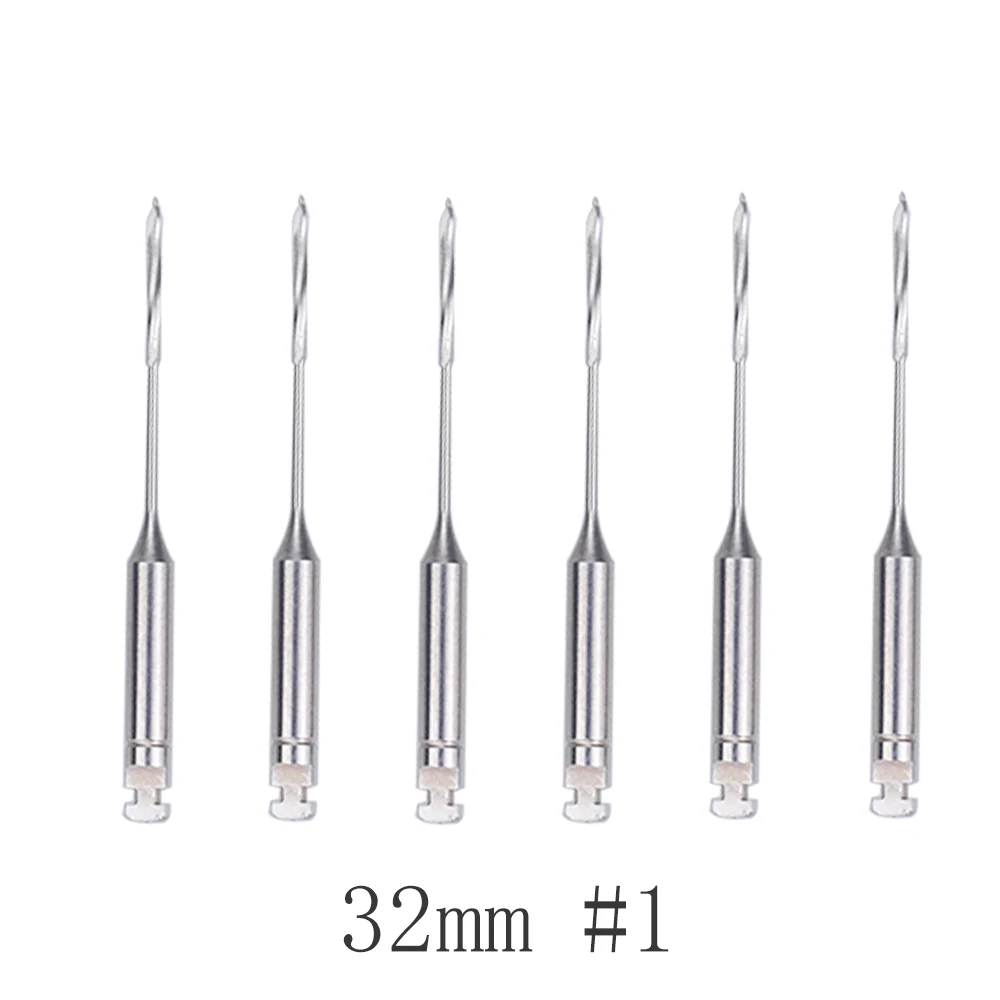 Escariadores endodónticos dentales, fresas de perforación, escariadores de Peeso, limas de Endo, materiales de dentista, 32mm