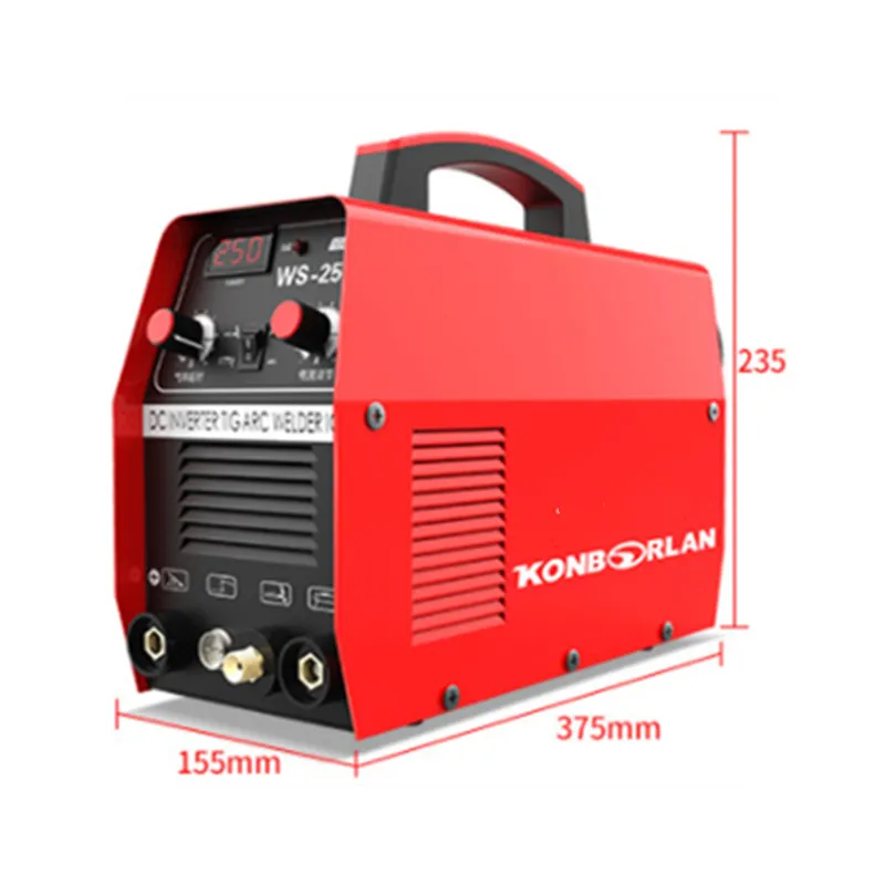 Welding machine inverter arc welding machine WS-250 argon arc welding machine household small 220V stainless steel welding machi