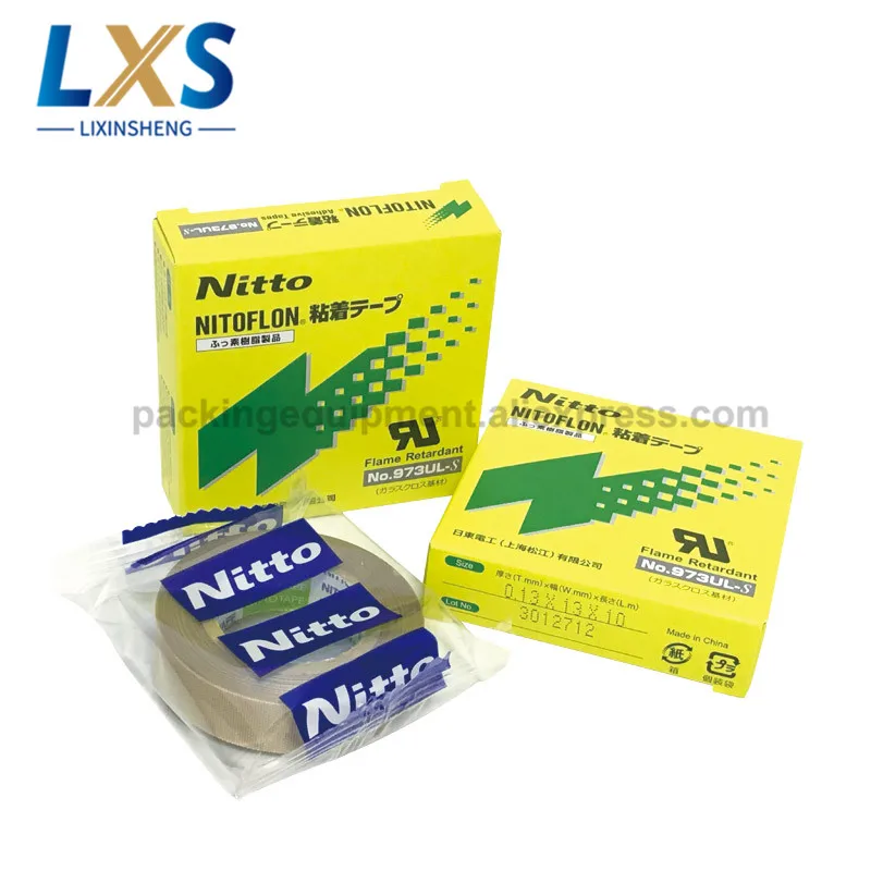 NITTO DENKO Tape 973UL-S T0.13mm*W13/15/19/25/38/50/75/100mm*L10m Glass Fibre Cloth Adhesive Tape