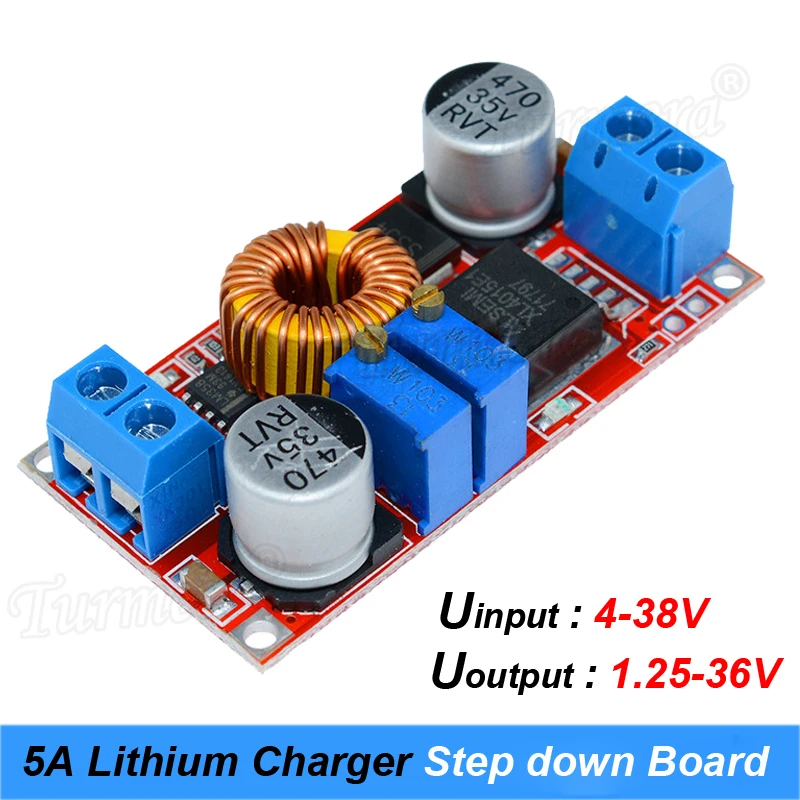 Original XL4015 5A DC to DC CC CV Lithium Battery Step down Charging Board Led Power Converter Lithium Charger Module Turmeraj21