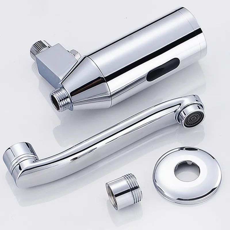 Automatic Sensor Faucet Wall Mount, Infrared Smart Induction Tap for Kitchen & Bathroom, Modern Water Saving Design,J20020