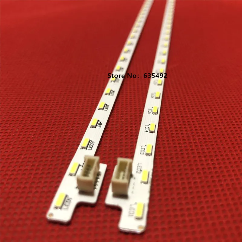 แถบไฟ LED 10ชุดสำหรับ73.49S02 KDL-49WD751 KDL-49WD752 KDL-49WD759 D00-2-DX1 S490HF58 V0 96.49S02 001 STA490A34_Rev03_57LED_R ลิตร