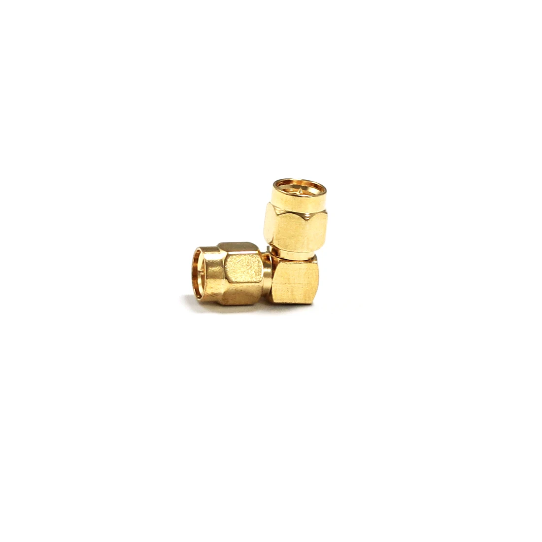 1pc SMA male  RF Coax Adapter convertor  Right  Angle male to male plug Goldplated  NEW wholesale