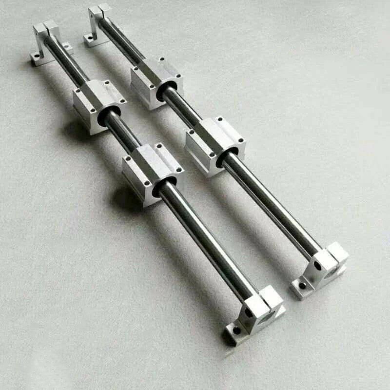 

round linear rail 16mm linear shaft any length + SCS16UU + linear rail clamp SK16for linear guide 3d printeror DIY CNC Routers