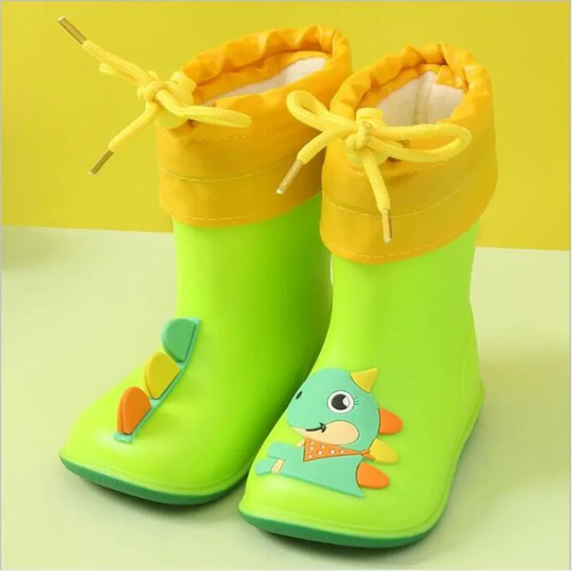 Newest Girl Rainboots Classic Waterproof Children\'s Shoes Kids Rain Boots Pvc Rubber Boots Kids Baby Water Shoes Boy Rain Boots