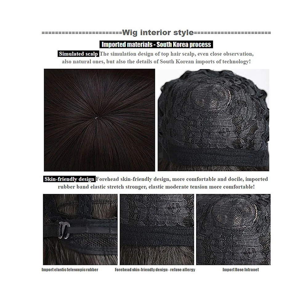 HSIU Hot Anime Toilet-Bound Hanako-kun Cosplay Hanako-Kun Boy Short Black Wig Halloween Party Universal Wig