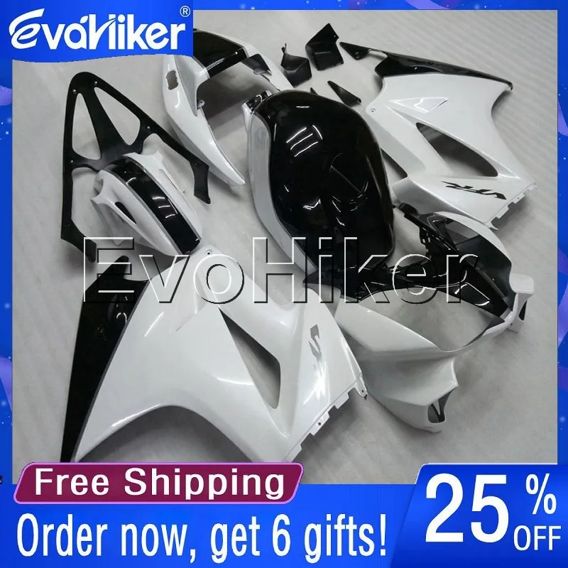 Motorcycle fairing for VFR800 2002 2003 2004 2005 2006 2007 2008 2009 2010  2012 Injection mold motorcycle bodywork kit black