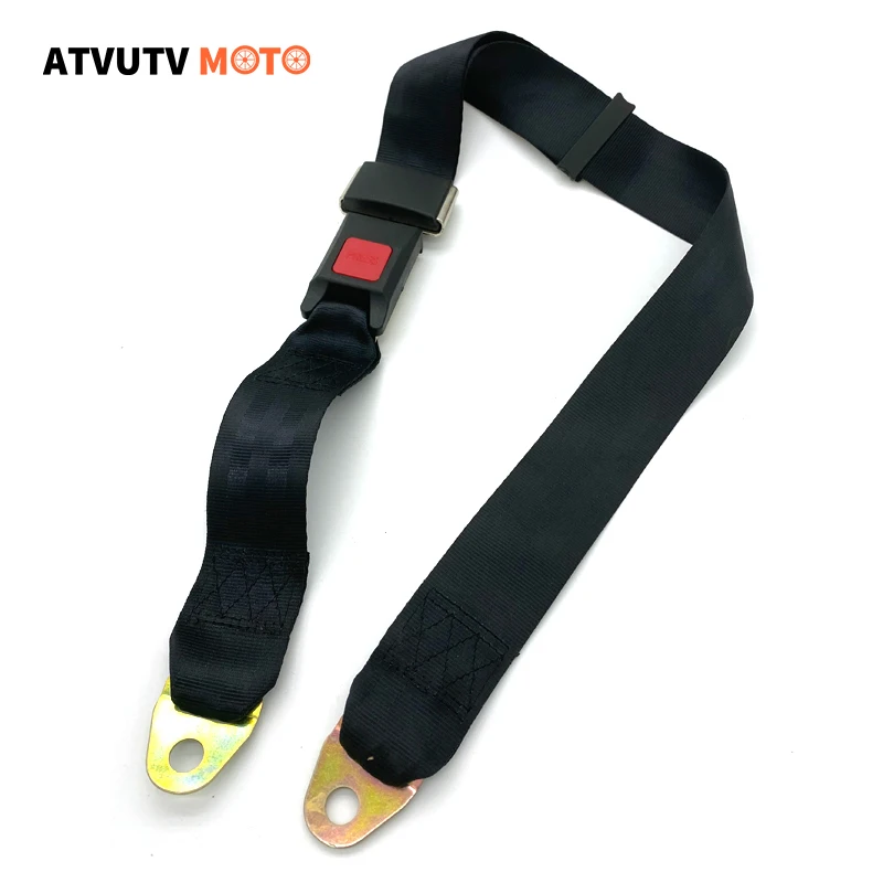 1.2M Adjustable Seat Belt Car Truck Lap Belt Universal 2 Point Safety Travel For Go kart ATV