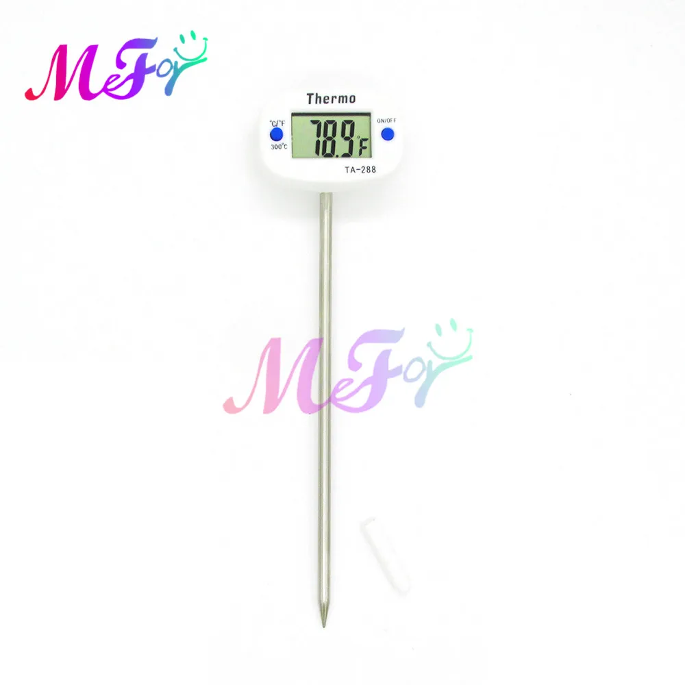 BBQ Meat Thermometer Rotatable Digital Food Thermometers Oven Milk Water Oil Kitchen Cooking Electronic Probe Test