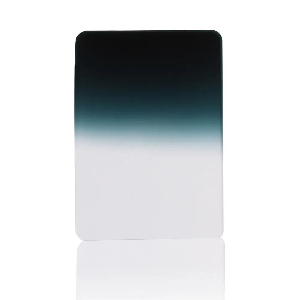 "X 6" 100X150Mm Từ Từ Màu Sắc Xanh Lọc Vuông Cho Cokin Z Lee Hitech Giá Đỡ