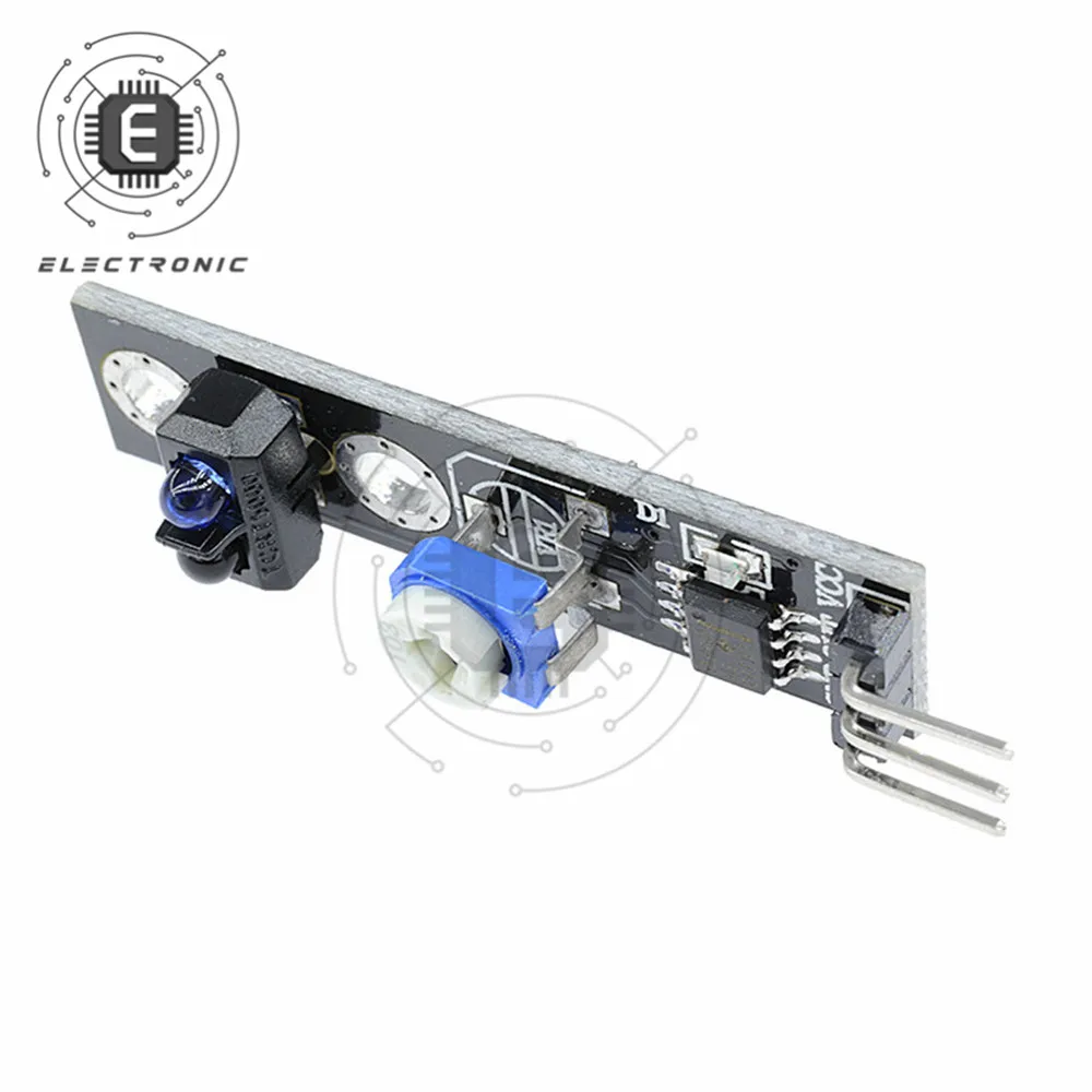 1 pz TCRT5000 modulo di tracciamento 3pin riflettore modulo interruttore a infrarossi sensore riflettente a infrarossi per Arduino