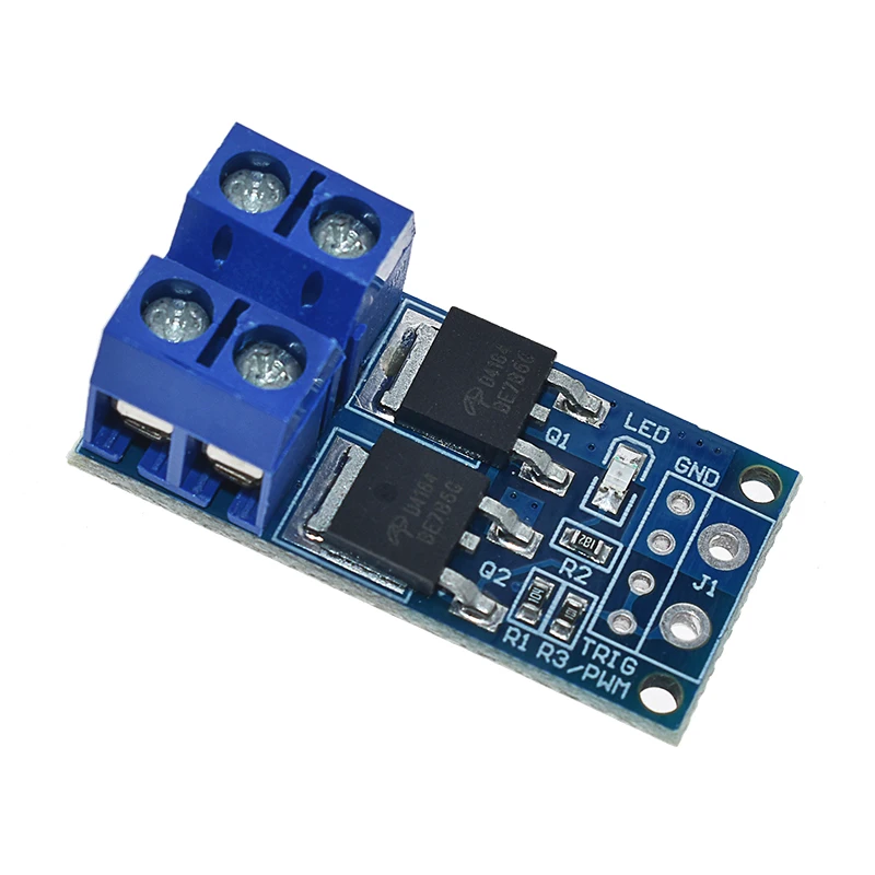 Interruptor de disparo MOS FET, módulo de accionamiento, Panel de Control regulador PWM, 15A, 400W