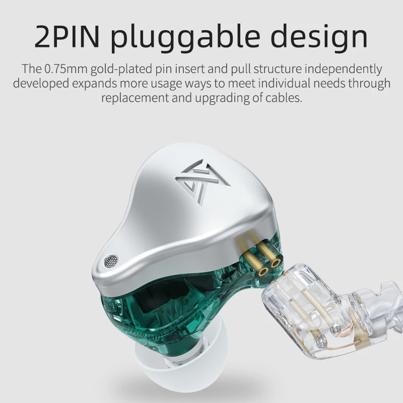 Cuffie KZ ASX 24 unità BA HIFI Bass In Ear Monitor armatura bilanciata auricolari a cancellazione di rumore Sport