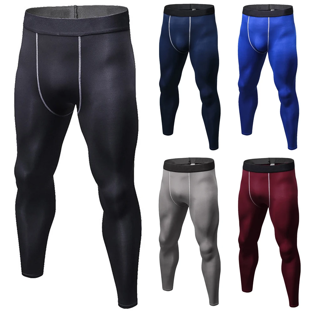 

Men's Sports Tight Training Trousers Velvet Soft Fitness Running Sweatpants SPSYL0115