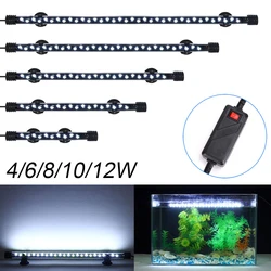 Waterproof Aquarium Lights Plants Fish Tank Light Underwater White LED Landscaping Aquariums Decoration Submersible Lamp