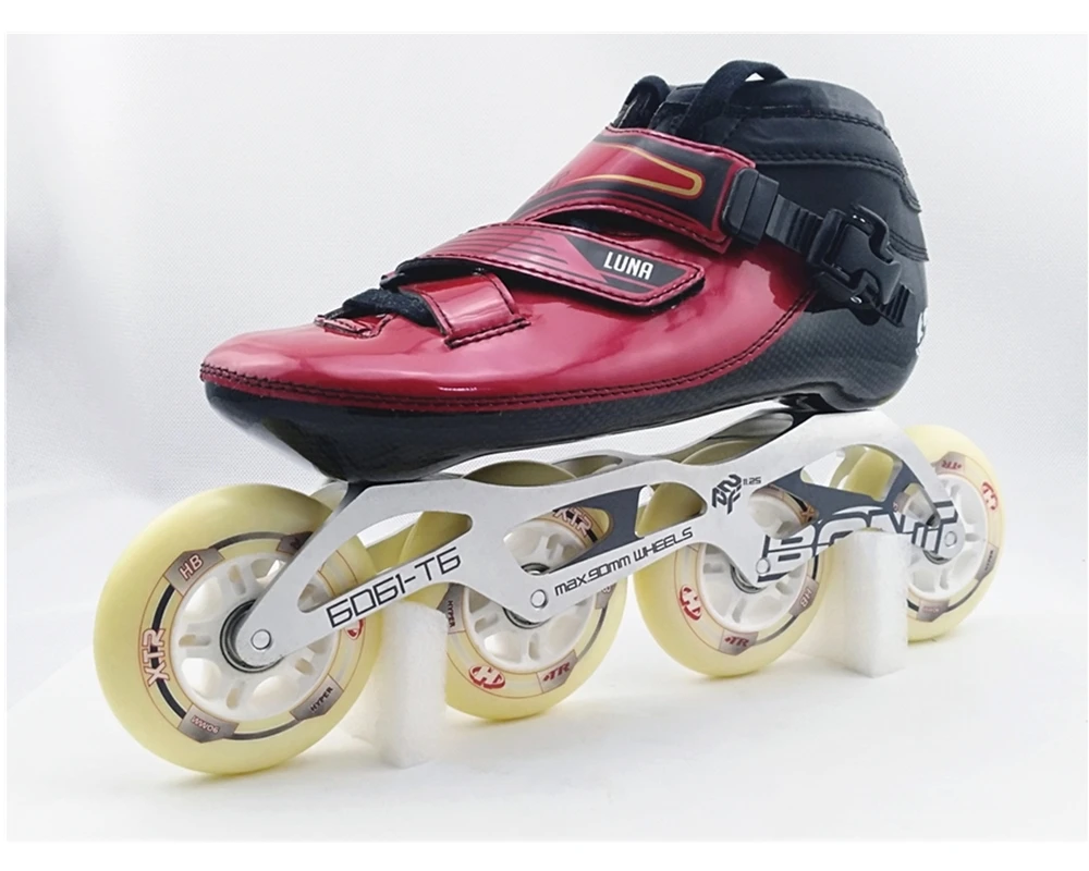 Bont Inline Skate Luna 2PT 195mm  Red Black Package speed skate inline skate