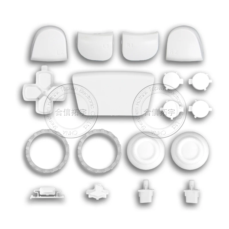 Hobelieve استبدال DIY بها بنفسك زر ل PS5 تحكم الإبهام العصي الزناد مفاتيح إصلاح لوحة اللمس أطقم ل PS5 اكسسوارات