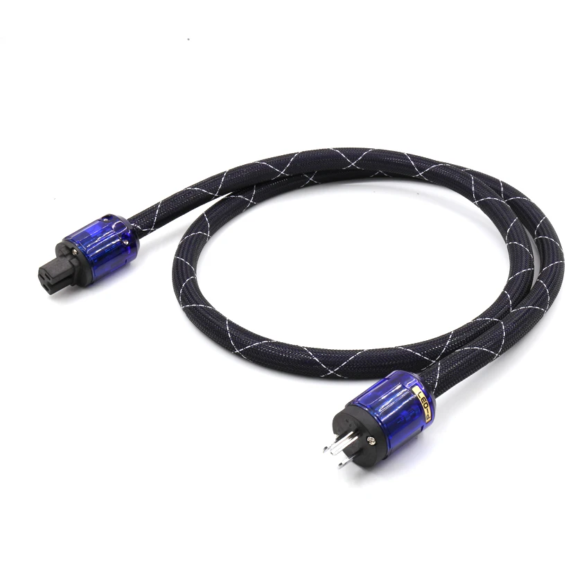 

hi-end SPX-28 OFC silver plated cable,best quality hifi power cable P-037/C-079 US Version plug connectors