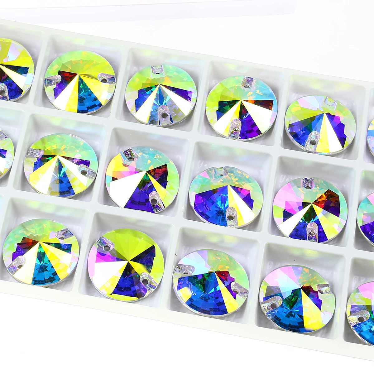 Mixed Shapes size AB Color Glass Crystal sew on rhinestones Charming Sewing Diamond Diy wedding dress for Garment Decoration