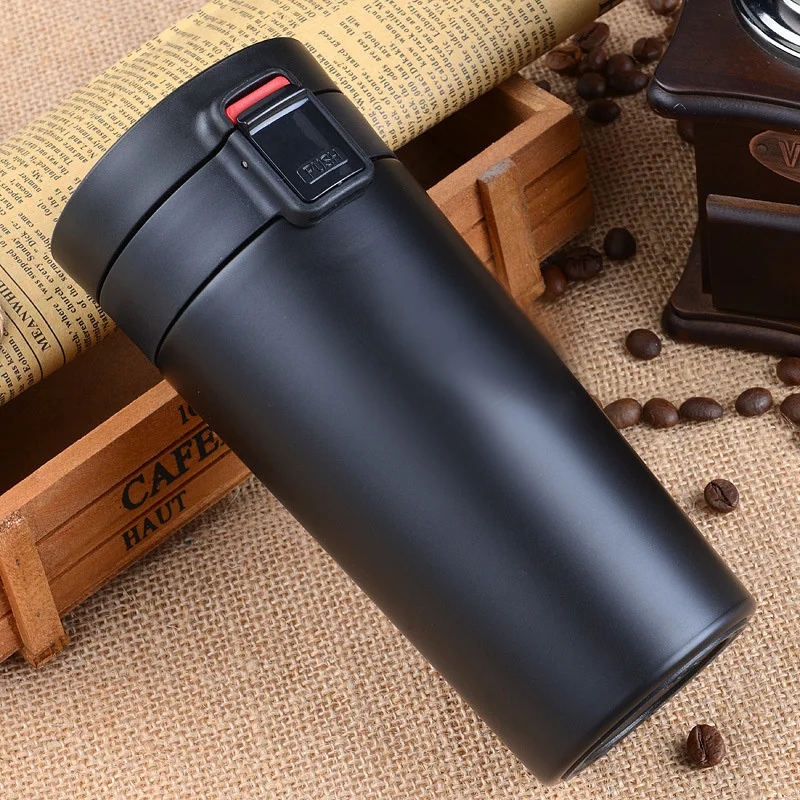 

380ml Thermos Mug with Filter Double Wall Stainless Steel Vacuum Flasks Coffee Tea Travel Mug Thermol Bottle Thermocup