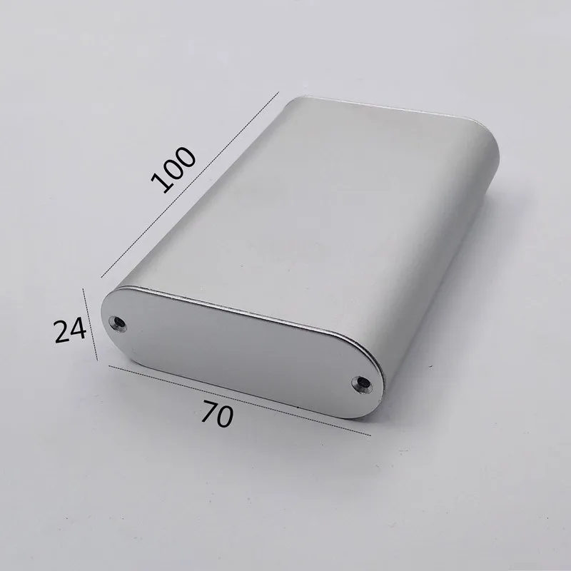 Aluminum Box Aluminum Profile Shell Electronic Components Aluminum Shell Metal Shell 24x70x100mm