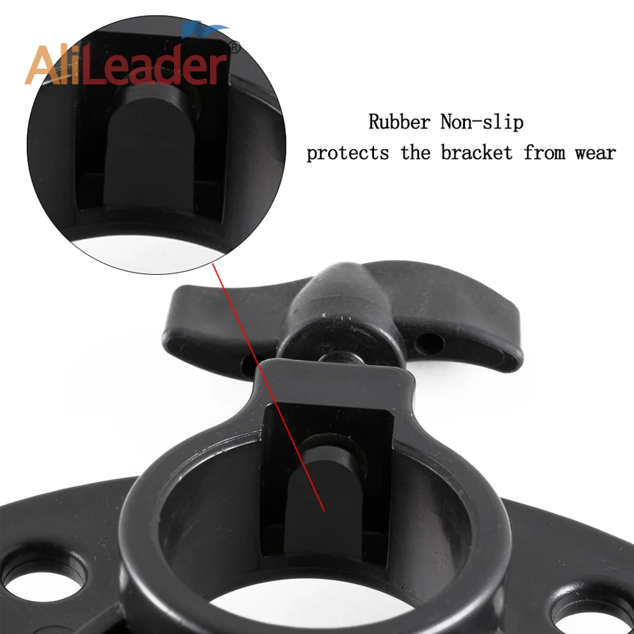 Alileader Multifunction Hair Tray For Use With Tripod Wig Stand Easy To Use Hair Wig Tools Place Crochet Hair Clip Scissors Comb