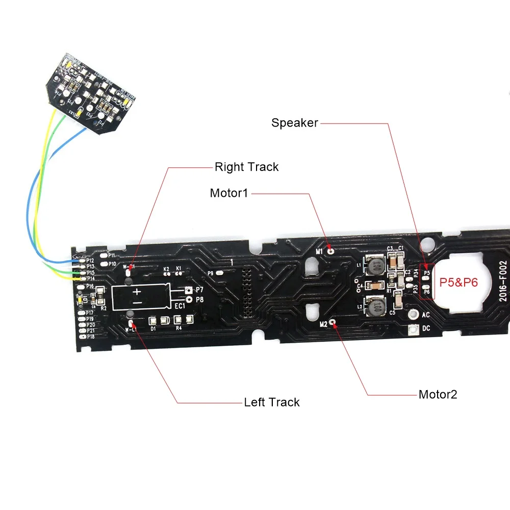 Dcc Adapter PCB Board for Locomotive to Upgrade to with Sound and Light Digitization to Dcc Train Build with Plux22 Interface