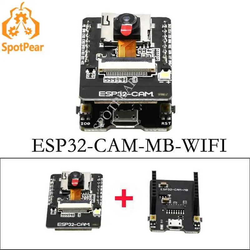 ESP32-CAM Camera Development Board ESP32 Serial to WiFi OV2640 Camera WiFi+Bluetooth