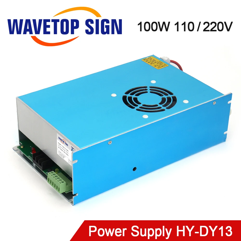 

WaveTopSign HY-DY13 100W Co2 Laser Power Supply For RECI Z2/W2/S2 CO2 Laser Tube Engraving and Cutting Machine DY Series