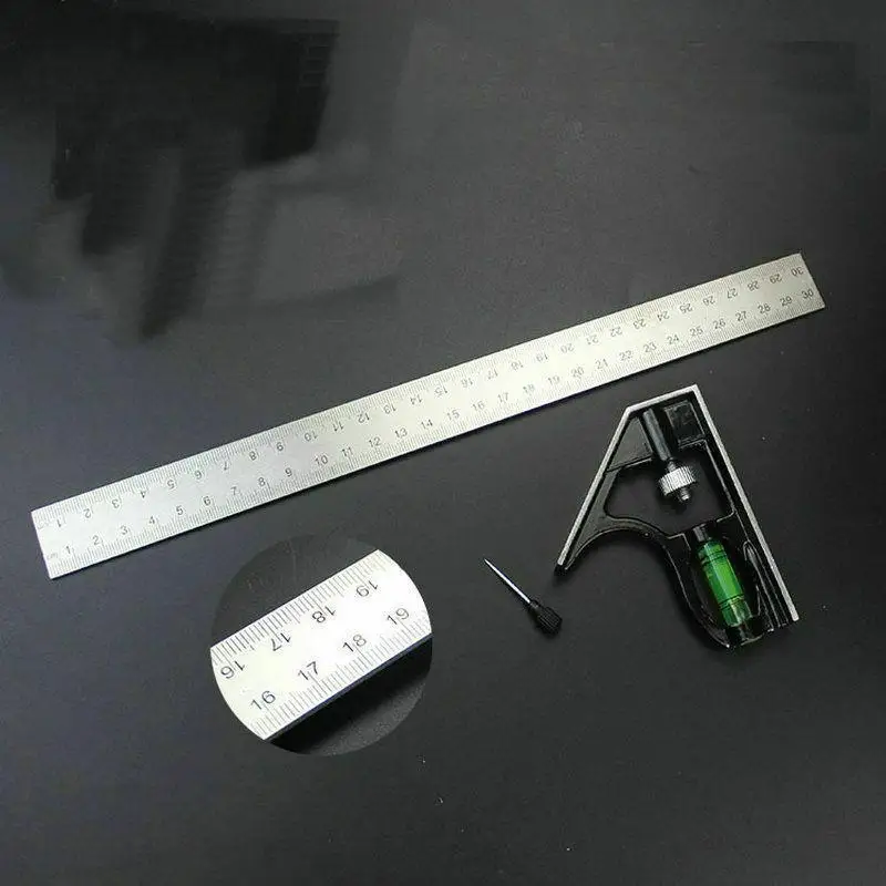 Kit de juego de reglas cuadradas, 300mm (12 \