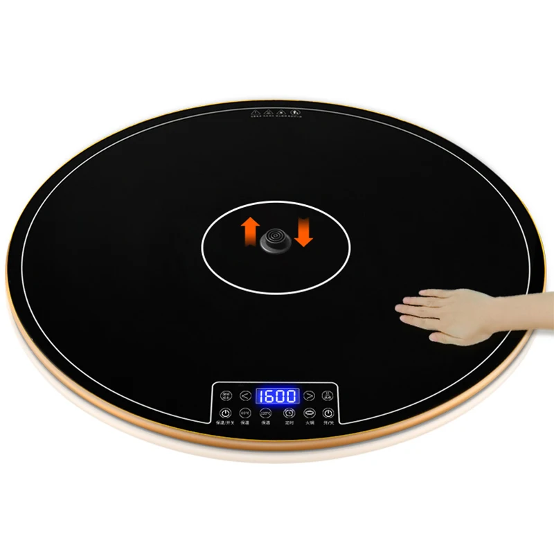 1600W hot pot meal insulation board household warming board hot cutting board insulation board heating insulation dining table
