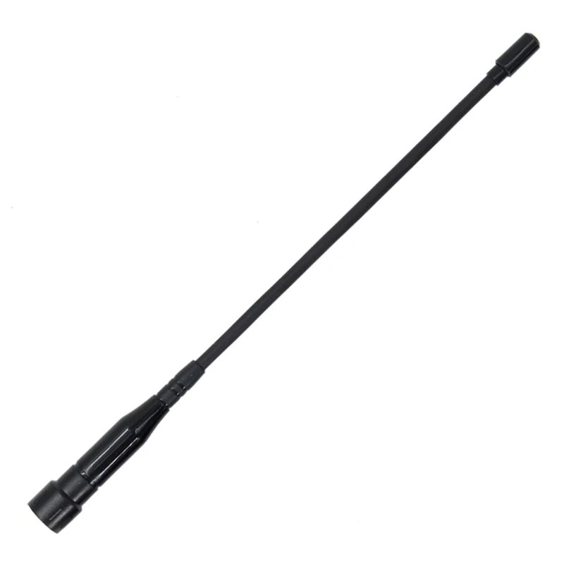 XIERDE-antena telescópica flexible SMA macho, antena de ganancia de walkie-talkie VHF / UHF de doble frecuencia, Yaesu VX7R FT3DR TYT TH8000D F8