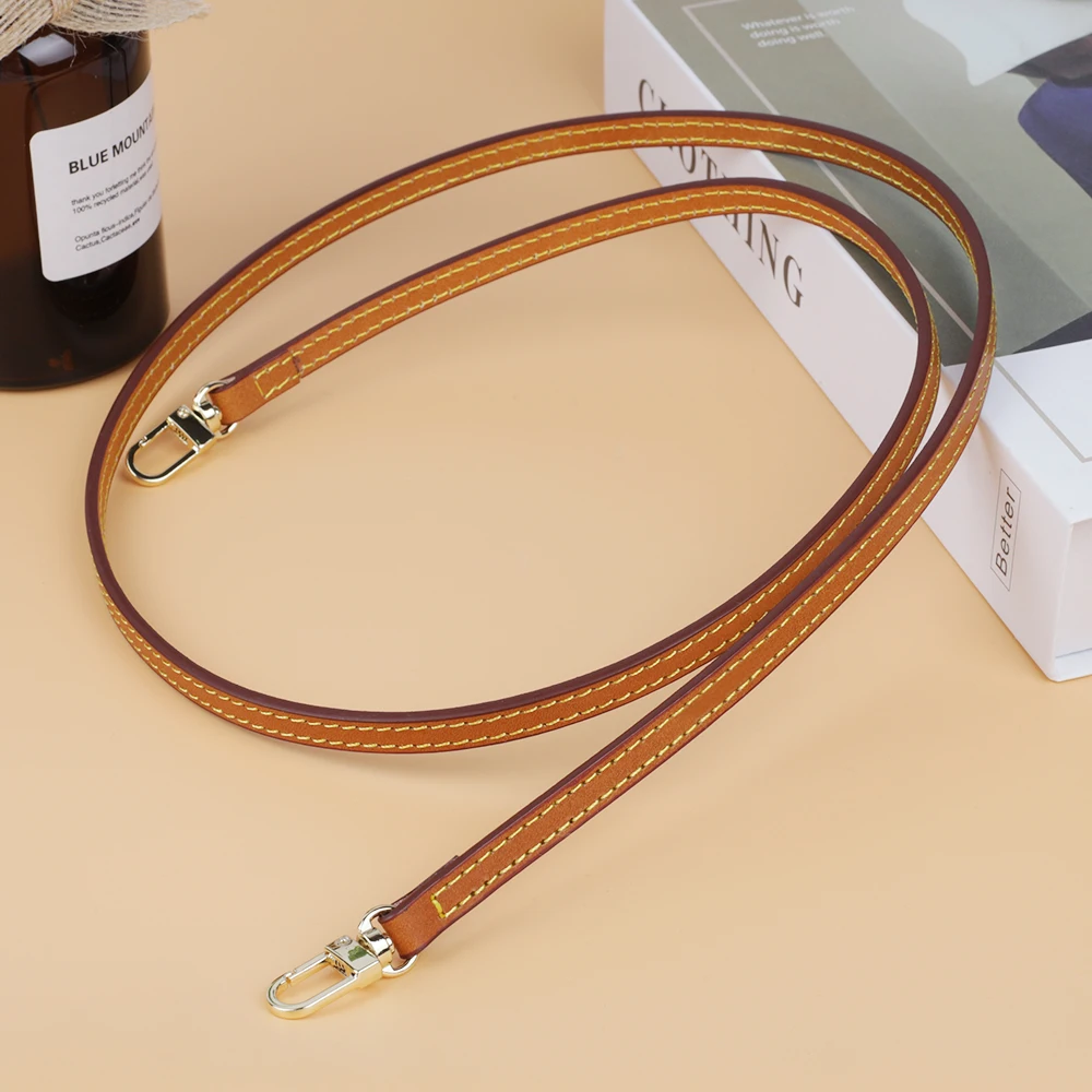 Cow Leather Bag Strap Women Handbag Belt Shoulder Messenger Crossbody Bag 112CM Strap Replacement Genuine Leather Bag Strap