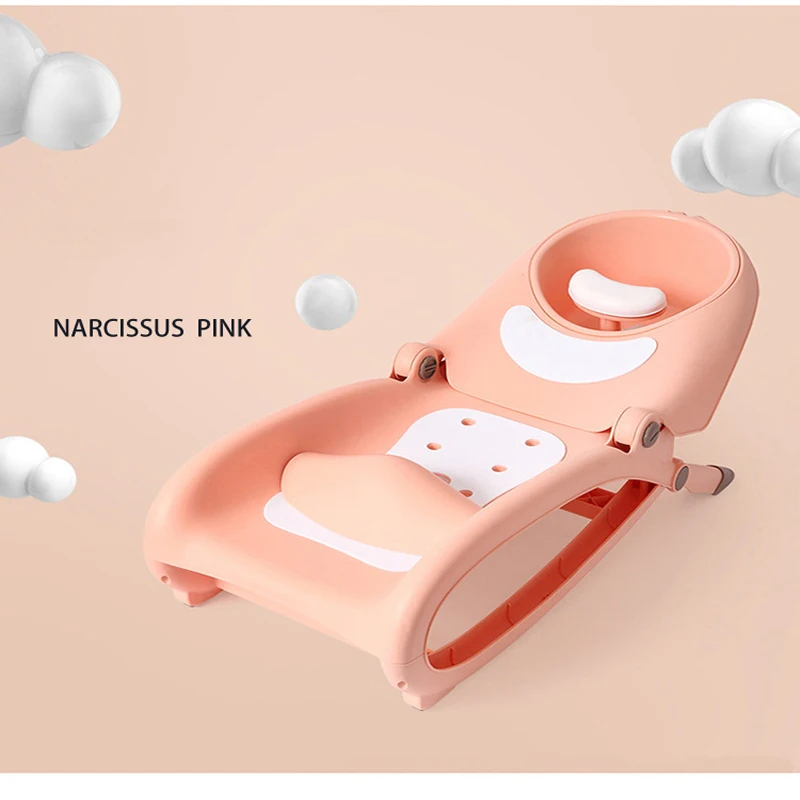 Foldable Shampoo And Bath Baby Home Large Child Lying Down  PP Material Practical Safe Multifunction And Comfortable Bed Stool