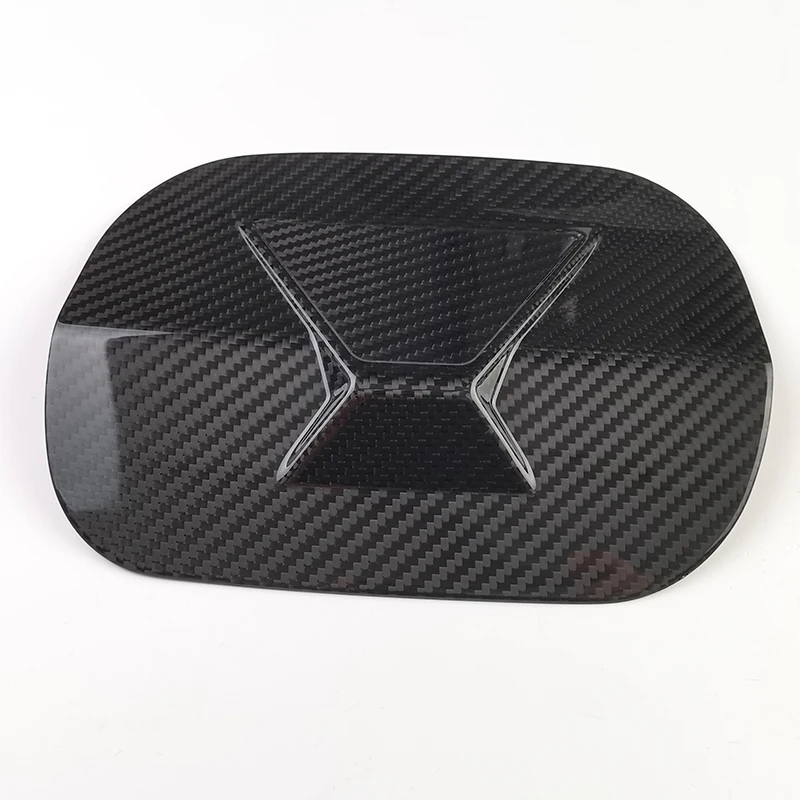 For LEXUS RC 200 300 350 2015-2019 Car Exterior Accessories Stickers Fuel Tank Cover Carbon Fiber Decoration Parts Applicable