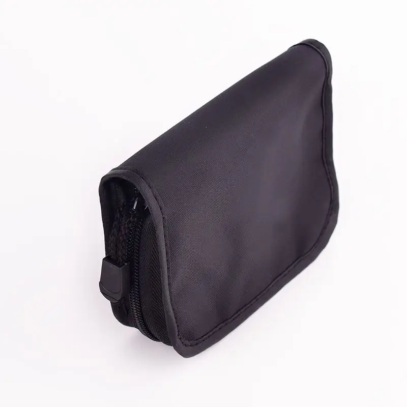 Bolsa de armazenamento universal portátil, bolsa de malha pu à prova d'água para teste de glicose e sangue ujohno wenhao sanual