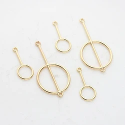 ゴールドの亜鉛合金チャーム,日曜大工のイヤリング用,アクセサリー検索,10個/ピース/ロット,2018