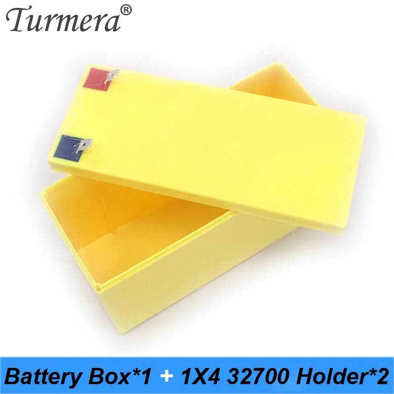 

32650 32700 Lifepo4 with 1x4 Bracket Battery Storage Box for E-bike Battery and 12V Uninterrupted Power Supply Use Turmera