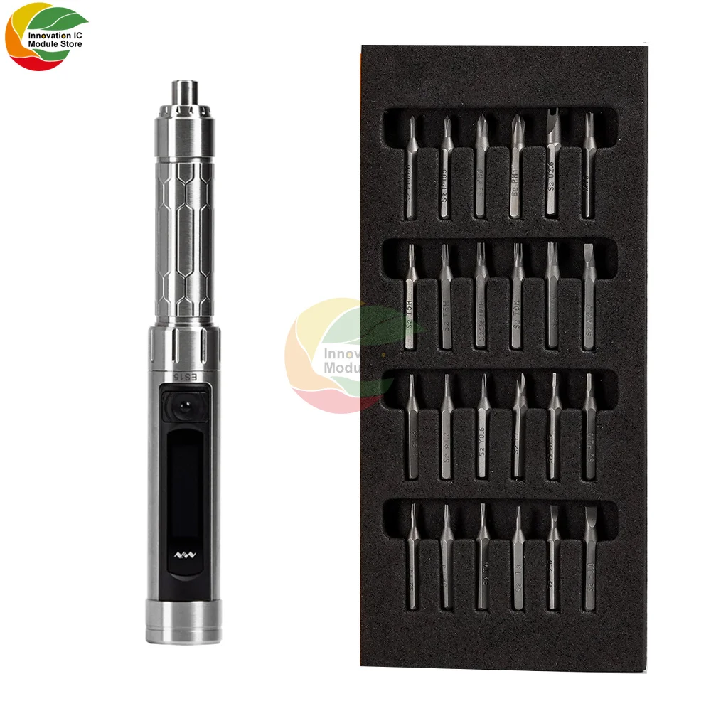 Imagem -04 - Chave de Fenda Elétrica Es15s Smart Motion Control Usb Recarregável Drill Bit Grupo 16 Pcs mm