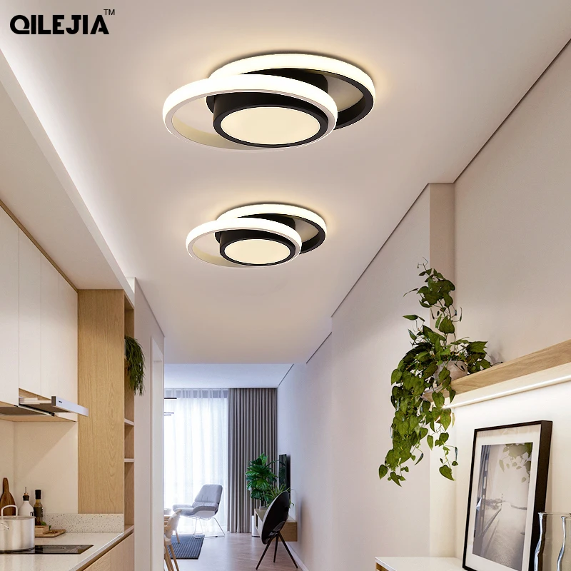 Modern LED ceiling lights for kitchen corridor night corridor balcony entrance Round / square modern LED ceiling lamp for home