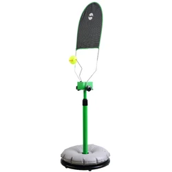 Tennis Trainer Professional Adjustable Tennis Machine Ball Accessories Training Tool Topspin Slice Service Actions Instructor