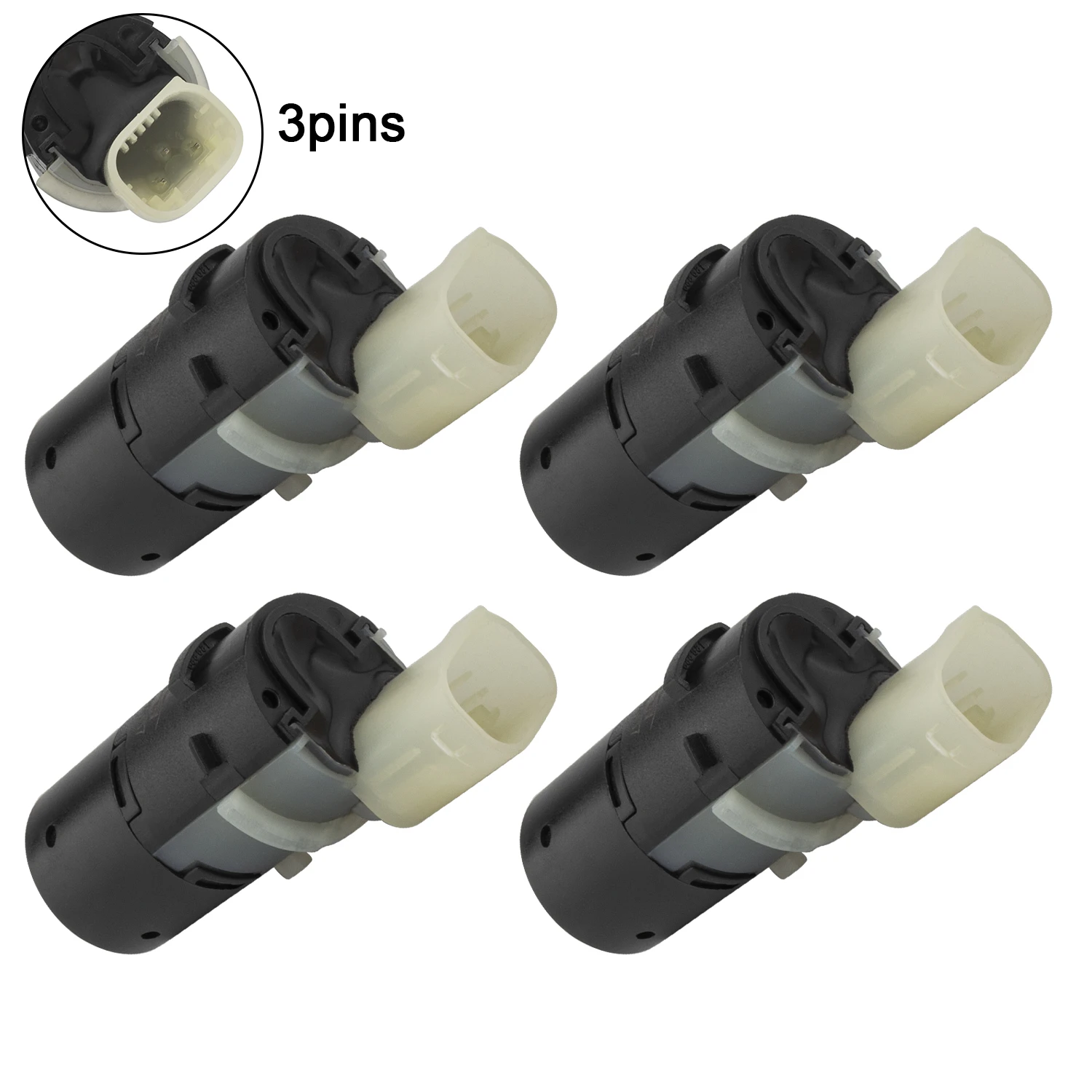 4PCS PDC Parking Sensor For BMW E39 E53 E60 E61 E65 E66 E67 X5 X3 66206989067 6989067 66206911831 66216938737